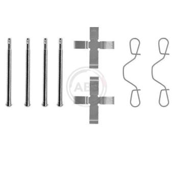 Kit d'accessoires, plaquette de frein à disque A.B.S. 0949Q pour FORD RANGER 1.6 - 110cv