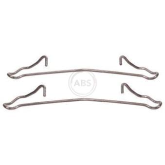 Kit d'accessoires, plaquette de frein à disque A.B.S. 1056Q pour OPEL SPEEDSTER 1.6 - 75cv