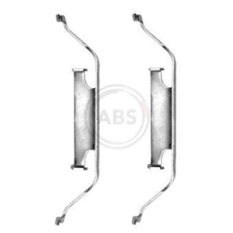 Kit d'accessoires, plaquette de frein à disque A.B.S. 1096Q