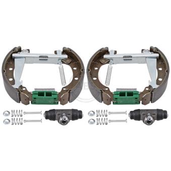 Kit de freins arrière prémontés A.B.S. 111404 pour VOLKSWAGEN VENTO 1.6 - 75cv