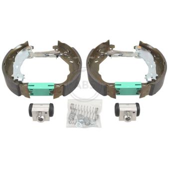 Jeu de mâchoires de frein A.B.S. 111502 pour CITROEN C4 CACTUS 1.2 VTi 82 - 82cv