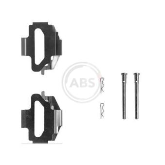Kit d'accessoires, plaquette de frein à disque A.B.S. 1141Q pour FORD FOCUS 1.9 D - 69cv