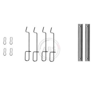 Kit d'accessoires, plaquette de frein à disque A.B.S. 1151Q pour CITROEN SPACETOURER 1.8 - 110cv