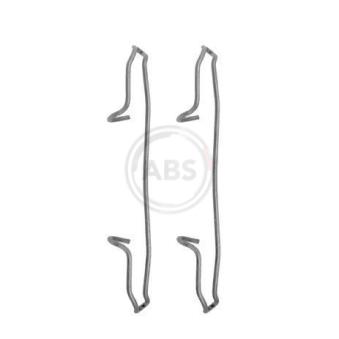 Kit d'accessoires, plaquette de frein à disque A.B.S. 1159Q pour CADILLAC ELDORADO 1.9 JTD - 110cv