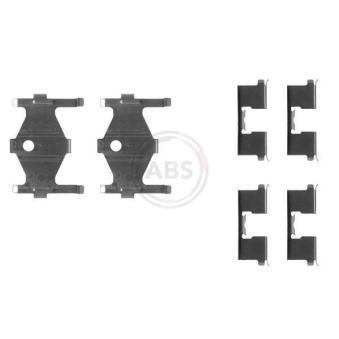 Kit d'accessoires, plaquette de frein à disque A.B.S. [1185Q]