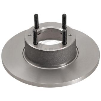 Jeu de 2 disques de frein avant A.B.S. 15009