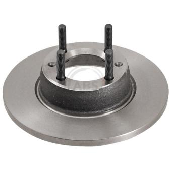 Jeu de 2 disques de frein avant A.B.S. 15011 pour FIAT 500e 1.6 - 110cv