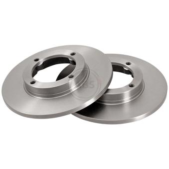 Jeu de 2 disques de frein avant A.B.S. 15658 pour SUZUKI SWIFT 1.3 - 64cv