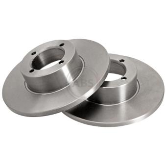 Jeu de 2 disques de frein avant A.B.S. 15750 pour TOYOTA AYGO 2.0 E - 110cv