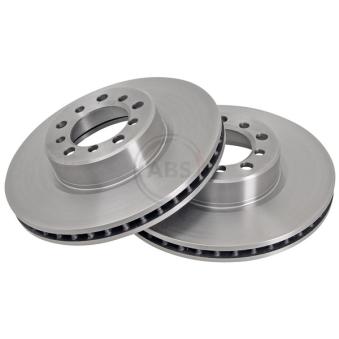Jeu de 2 disques de frein avant A.B.S. 15794 pour LEXUS GS 420 SEC - 218cv