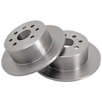 Jeu de 2 disques de frein arrière A.B.S. 16092 pour OPEL VECTRA 2000 16V 4x4 - 150cv