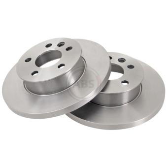 Jeu de 2 disques de frein avant A.B.S. [16246]