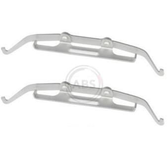 Kit d'accessoires, plaquette de frein à disque A.B.S. 1642Q