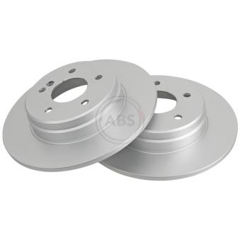 Jeu de 2 disques de frein arrière A.B.S. 16450