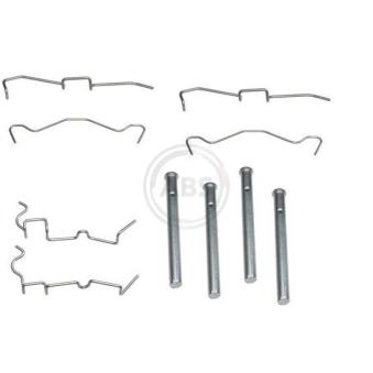 Kit d'accessoires, plaquette de frein à disque A.B.S. [1650Q]