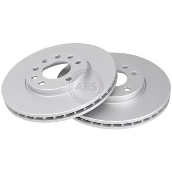 Jeu de 2 disques de frein avant A.B.S. 16953 pour VOLVO S90 1.6 CDTI - 110cv
