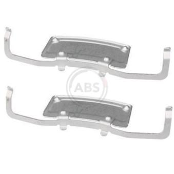 Kit d'accessoires, plaquette de frein à disque A.B.S. 1706Q pour MERCEDES-BENZ 100 3.0 V6 TDI 4motion - 245cv
