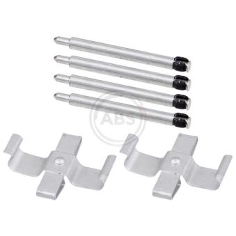 Kit d'accessoires, plaquette de frein à disque A.B.S. 1713Q