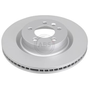 Jeu de 2 disques de frein avant A.B.S. 17652 pour LAND ROVER DISCOVERY 4.4 4x4 - 299cv