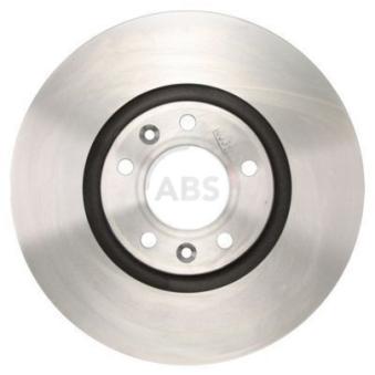 Jeu de 2 disques de frein arrière A.B.S. 17766 pour TOYOTA STARLET 3.0 V6 - 211cv