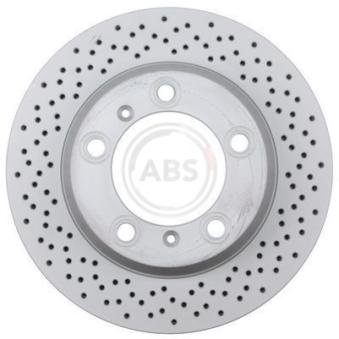 Jeu de 2 disques de frein arrière A.B.S. [17877]