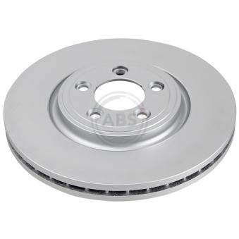 Jeu de 2 disques de frein avant A.B.S. 18093 pour JAGUAR XF 3.0 D - 241cv