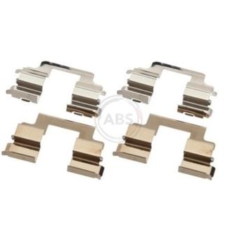 Kit d'accessoires, plaquette de frein à disque A.B.S. 1822Q pour LAND ROVER RANGE ROVER SPORT 4.2 4x4 - 396cv