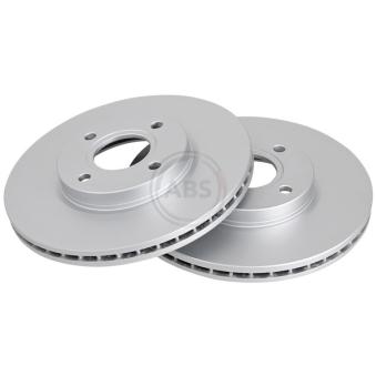 Jeu de 2 disques de frein avant A.B.S. 18308 pour MERCEDES-BENZ SPRINTER 1.0 EcoBoost - 100cv