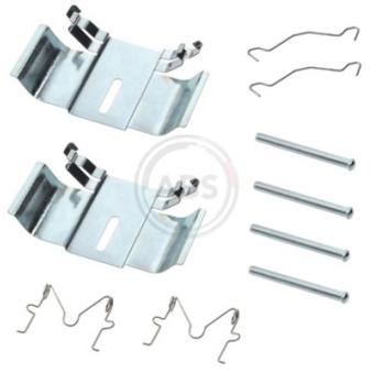 Kit d'accessoires, plaquette de frein à disque A.B.S. [1836Q]