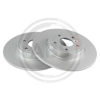Jeu de 2 disques de frein arrière A.B.S. 18575