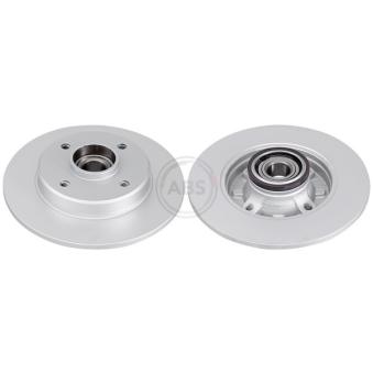 Jeu de 2 disques de frein arrière A.B.S. 18643C pour MITSUBISHI SPACE PureTech 110 - 110cv