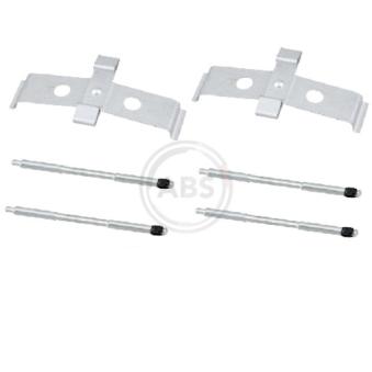 Kit d'accessoires, plaquette de frein à disque A.B.S. 1876Q pour LAND ROVER RANGE ROVER SPORT 4.2 4x4 - 396cv