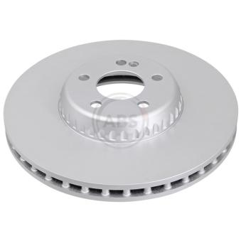 Jeu de 2 disques de frein avant A.B.S. 18864 pour MERCEDES-BENZ CLASSE E E 300 - 258cv