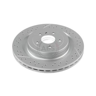 Jeu de 2 disques de frein arrière A.B.S. 18871