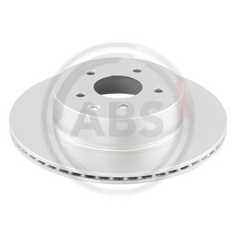 Jeu de 2 disques de frein arrière A.B.S. 18881