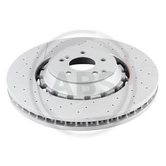 Jeu de 2 disques de frein avant A.B.S. 18891