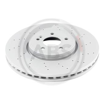 Jeu de 2 disques de frein avant A.B.S. 18892