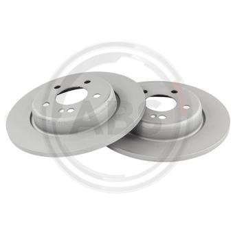 Jeu de 2 disques de frein arrière A.B.S. 18994