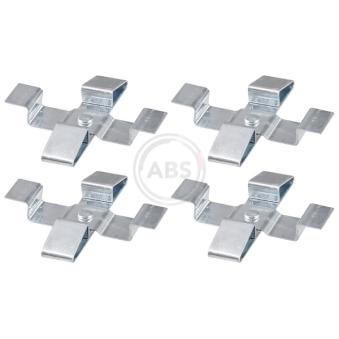 Kit d'accessoires, plaquette de frein à disque A.B.S. [1899Q]