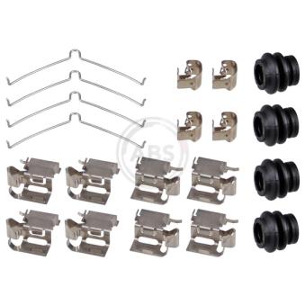 Kit d'accessoires, plaquette de frein à disque A.B.S. 1901Q pour LEXUS RX 200t - 238cv