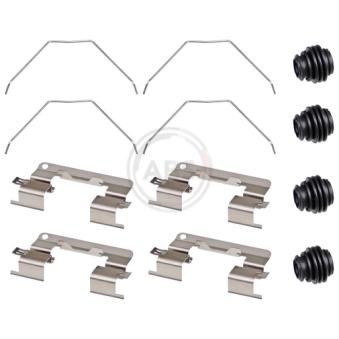 Kit d'accessoires, plaquette de frein à disque A.B.S. 1965Q