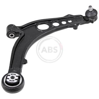 Triangle ou bras de suspension (train avant) A.B.S. 210948 pour FIAT IDEA 1.4 - 77cv