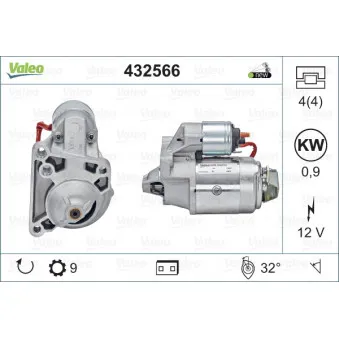 Démarreur VALEO OEM 7701351027