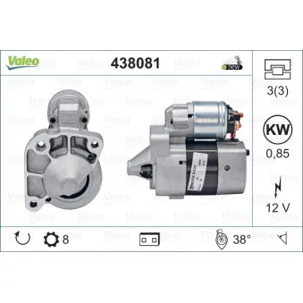 Démarreur VALEO OEM 2330000QAL
