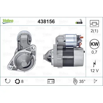 Démarreur VALEO OEM 23300AX00C