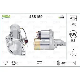 Démarreur VALEO OEM 2330074Y10