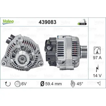 VALEO 439083 - Alternateur