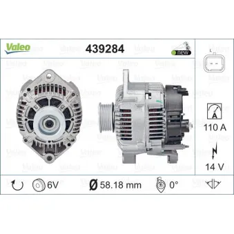 VALEO 439284 - Alternateur