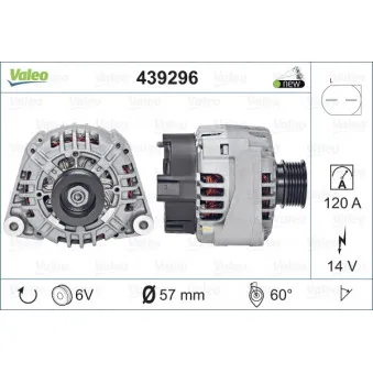 Alternateur VALEO OEM A0111547202