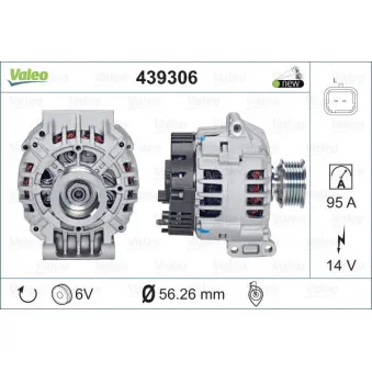 Alternateur VALEO OEM 8200727051